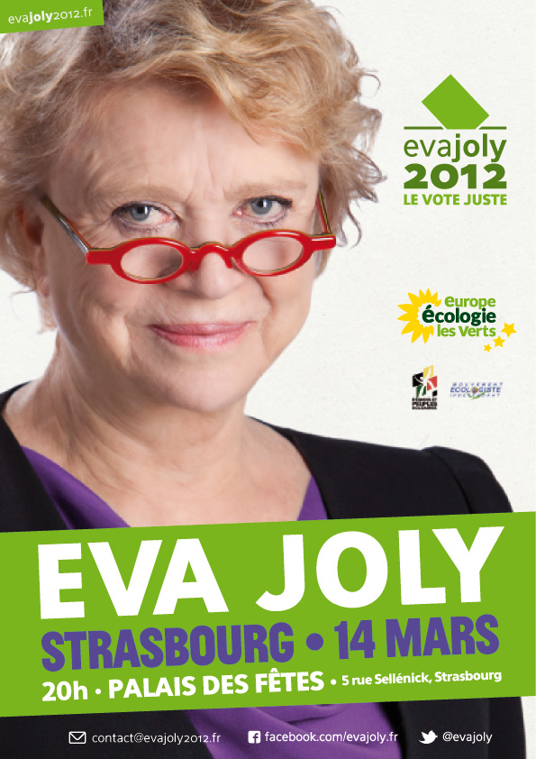 Affiche meeting Eva Joly