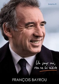 Affiche François Bayrou