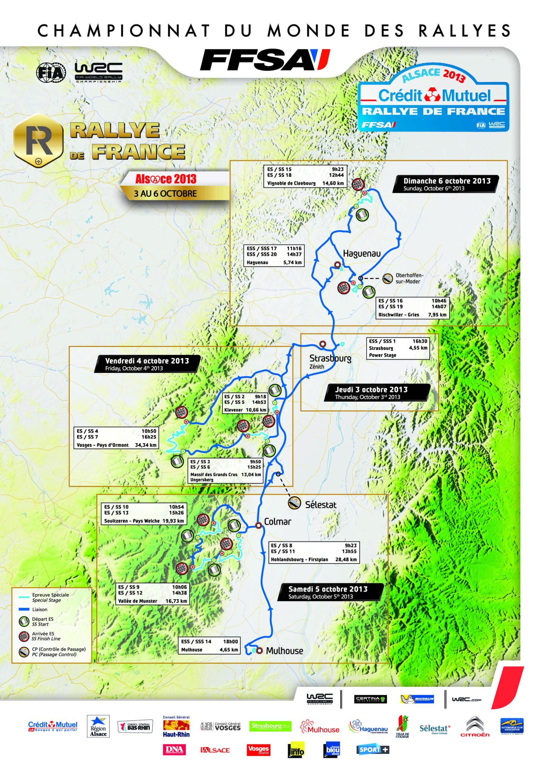 Carte Rallye 2013